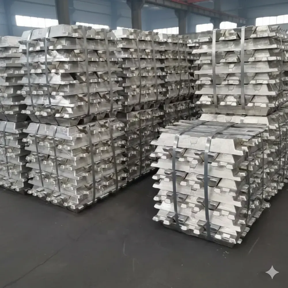 Aluminium ingots